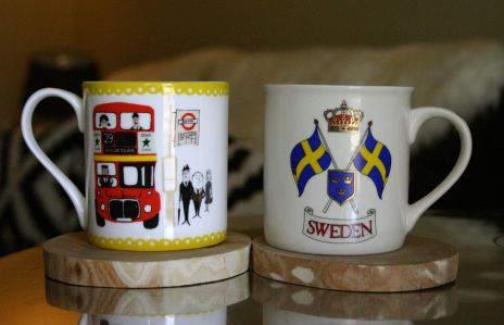 mugs London & Sweden