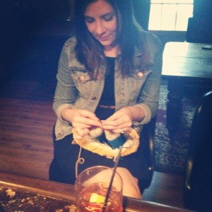 knitting at Paschall